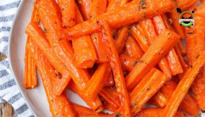 Garlic Thyme Roast Carrots Recipe