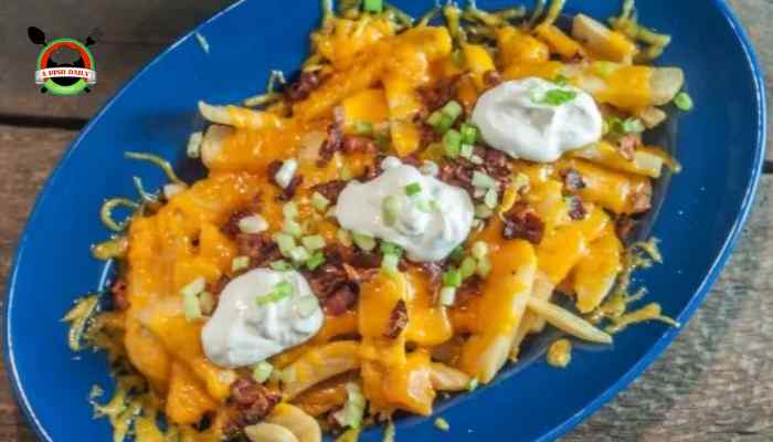 Loaded Steak Cheese Fries recipe Crispy Fries Piled High