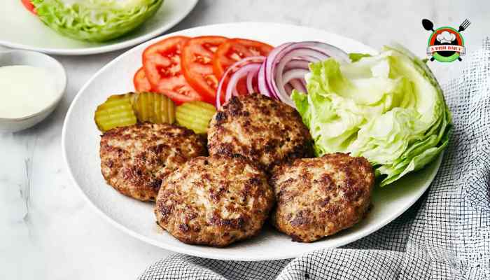 The Perfect Turkey Burger Patties