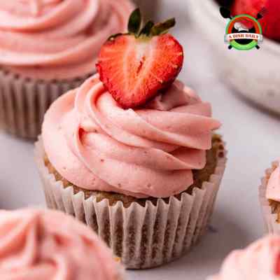 Strawberry Cupcake Recipe for Valentines Day