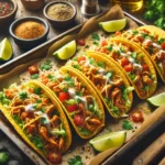 Crispy Oven Baked Chicken Tacos Recipe