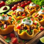 Crunchy Taco Cups