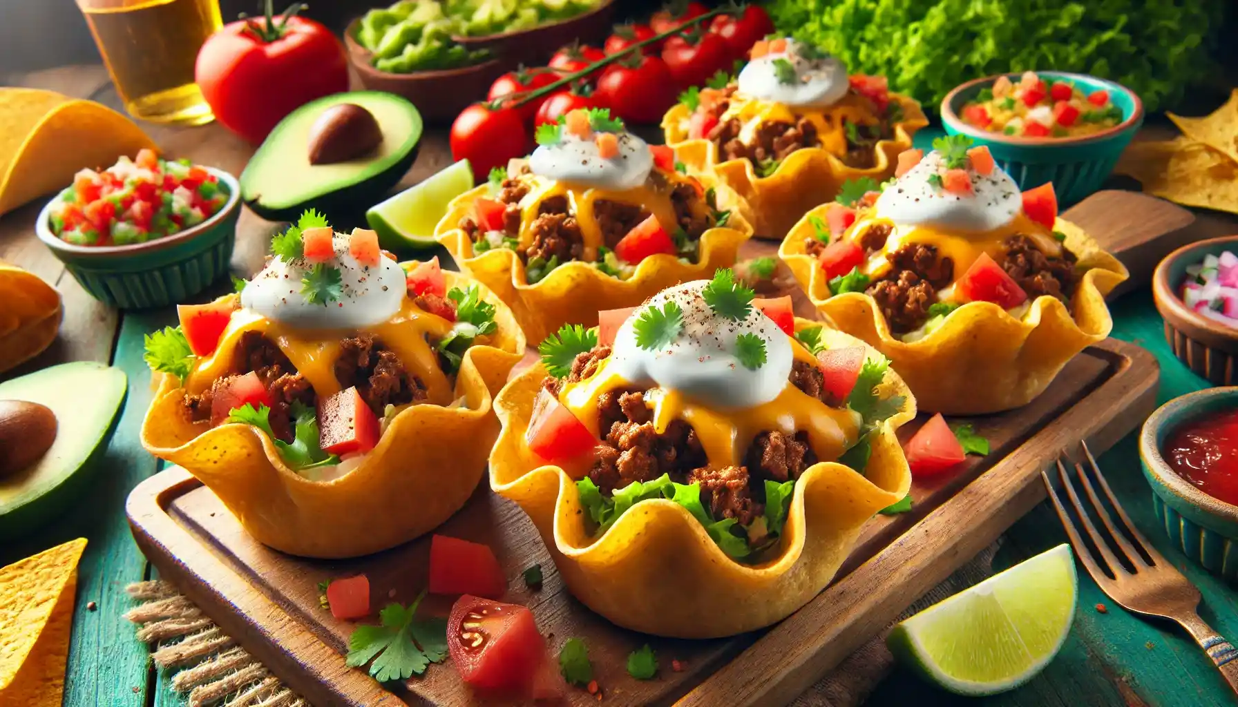 Crunchy Taco Cups